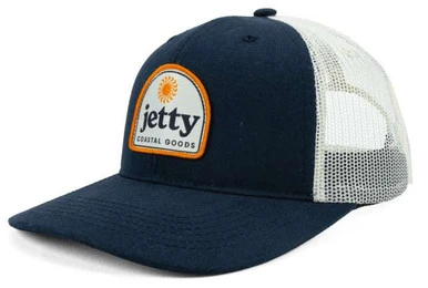 Jetty Rise Classic Trucker Hat - Navy