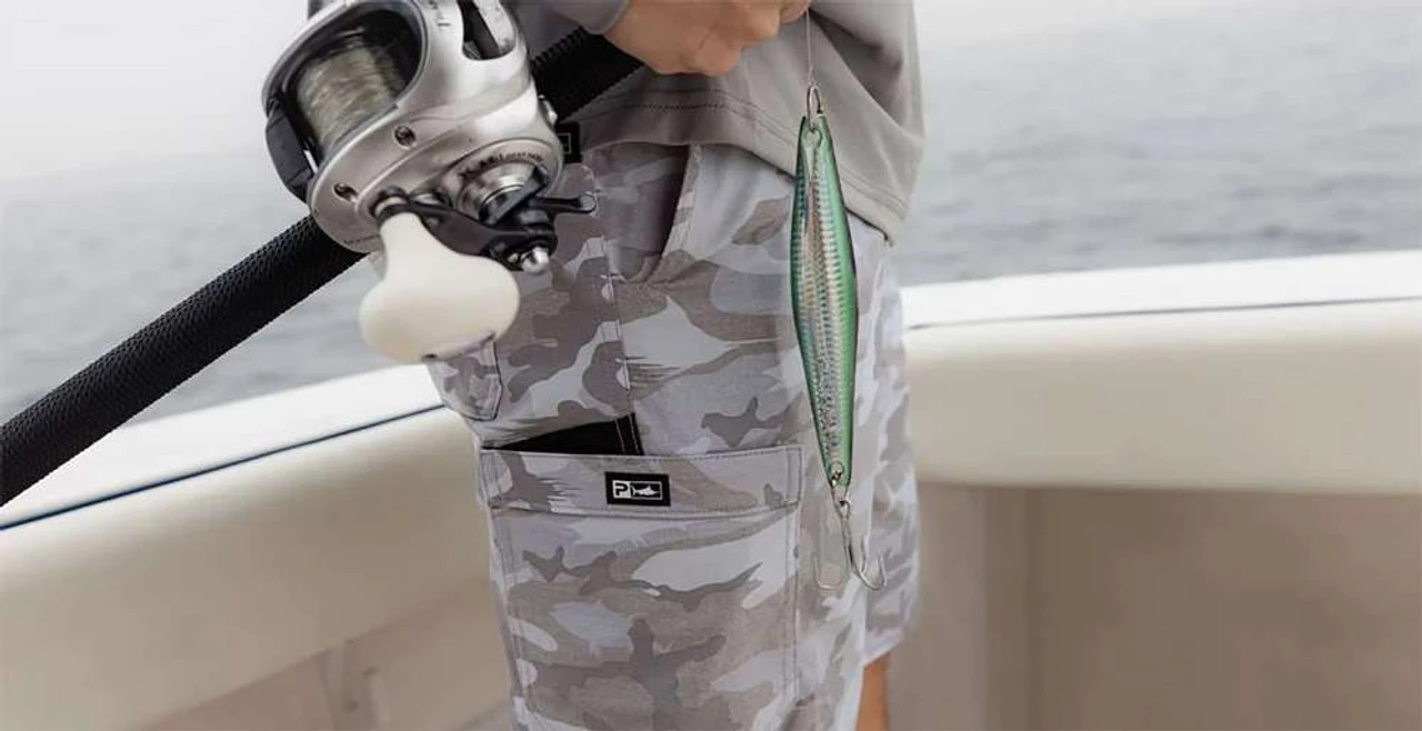Pelagic Madeira Cargo Fishing Hybrid Shorts - Image 5