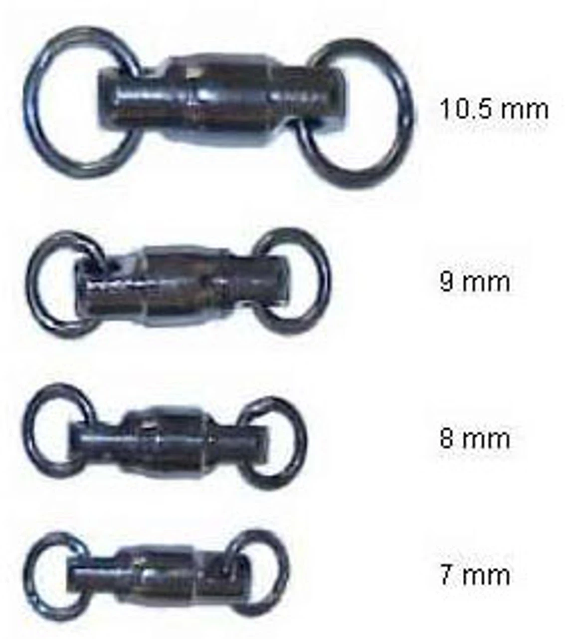 Quick Rig Sea Buoy Pro DWE 640 Aussie BB Swivel 10.5mm Black 4 Pack - Image 2