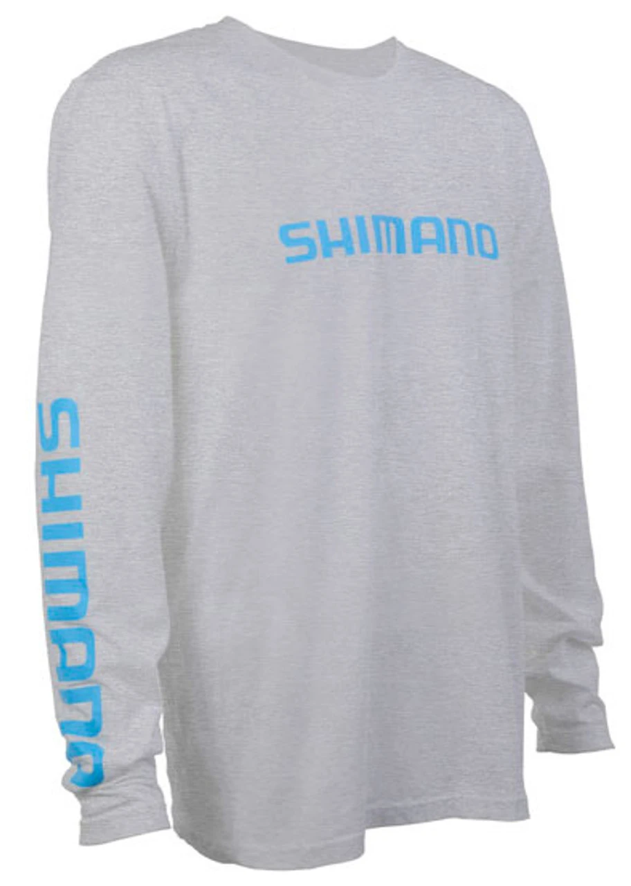 Shimano Logo Cotton Long Sleeve T-Shirts - Image 2