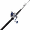 Accurate Valiant BV2-1000 - Silver/Blue - TackleDirect Platinum Hook Standup Combo